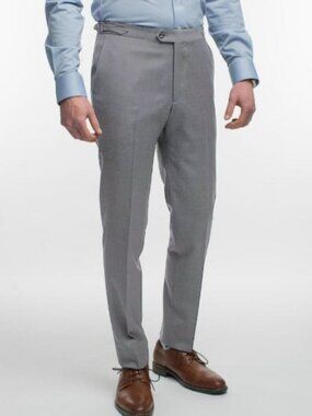 Surmesur Signature tailored dress pants grey men's